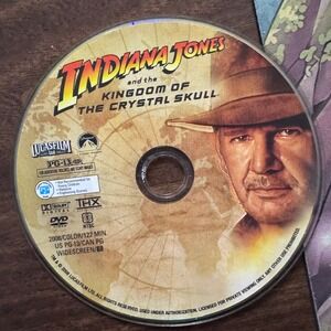 Indiana Jones and the Kingdom of the Crystal Skull DVD 2008 Harrison Ford PG13